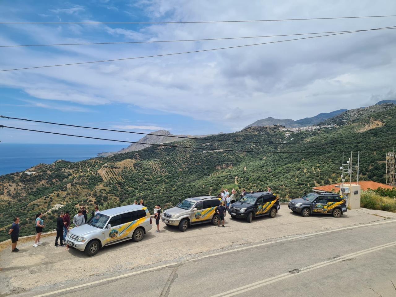Shared jeep safari Rethymno group